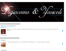 Tablet Screenshot of digiacomoyavicoli.blogspot.com
