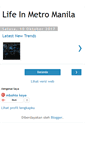 Mobile Screenshot of lifeinmetromanila.blogspot.com