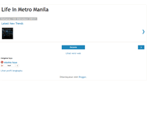 Tablet Screenshot of lifeinmetromanila.blogspot.com