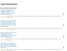 Tablet Screenshot of cheapfooddehydratorreview.blogspot.com