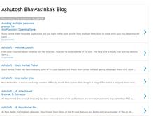 Tablet Screenshot of abhawasinka.blogspot.com