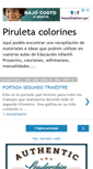 Mobile Screenshot of piruletacolorines.blogspot.com