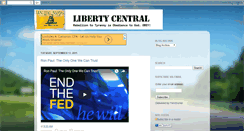 Desktop Screenshot of liberty-central.blogspot.com