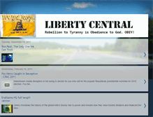 Tablet Screenshot of liberty-central.blogspot.com