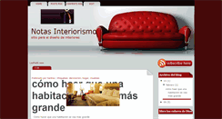 Desktop Screenshot of notasdeinteriorismo.blogspot.com