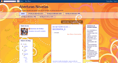 Desktop Screenshot of aberturasnovelas.blogspot.com