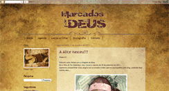 Desktop Screenshot of marcadospordeus.blogspot.com