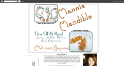 Desktop Screenshot of manniemandiblenews.blogspot.com