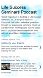 Mobile Screenshot of lifesuccessseminarspodcast.blogspot.com