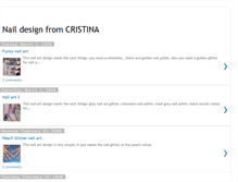 Tablet Screenshot of cristina-nail-art.blogspot.com