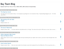 Tablet Screenshot of bayteamblog.blogspot.com
