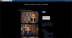 Desktop Screenshot of facesandplacesstudio.blogspot.com