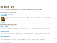 Tablet Screenshot of infoonlinebandung.blogspot.com