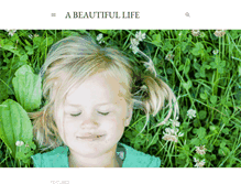 Tablet Screenshot of livingthebeautifullife.blogspot.com