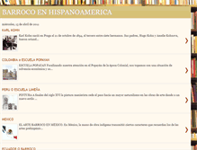 Tablet Screenshot of barrocohispano.blogspot.com