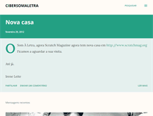 Tablet Screenshot of cibersomaletra.blogspot.com