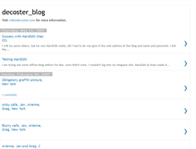Tablet Screenshot of mdecoster.blogspot.com