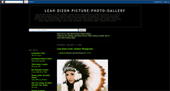 Desktop Screenshot of leah-dizon-picture.blogspot.com