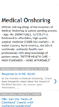 Mobile Screenshot of medicalonshoring.blogspot.com