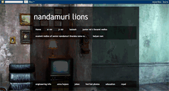 Desktop Screenshot of nandamurifamilystars.blogspot.com