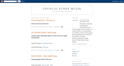 Desktop Screenshot of funny-music.blogspot.com