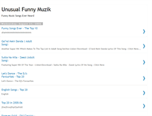Tablet Screenshot of funny-music.blogspot.com