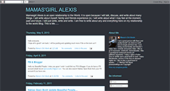 Desktop Screenshot of mamasgirlalexis.blogspot.com