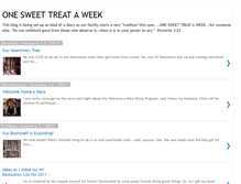 Tablet Screenshot of one-sweet-treat-a-week-diet.blogspot.com