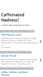 Mobile Screenshot of caffeinatedmadness.blogspot.com