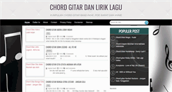 Desktop Screenshot of chord-gitar123.blogspot.com