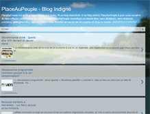 Tablet Screenshot of placeaupeuple.blogspot.com