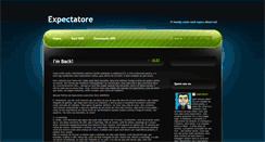 Desktop Screenshot of expectatore.blogspot.com