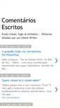 Mobile Screenshot of comentariosescritos.blogspot.com