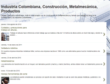 Tablet Screenshot of laindustriacolombiana.blogspot.com