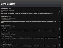 Tablet Screenshot of mmomastery.blogspot.com