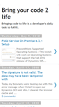 Mobile Screenshot of code2life.blogspot.com