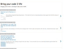 Tablet Screenshot of code2life.blogspot.com