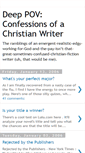Mobile Screenshot of confessionschristianwriter.blogspot.com