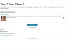 Tablet Screenshot of dance--dance--dance.blogspot.com
