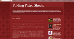 Desktop Screenshot of foldingfittedsheets.blogspot.com