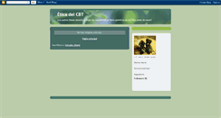 Desktop Screenshot of cbtetica.blogspot.com