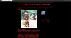 Desktop Screenshot of lasanteriaypalomayombe.blogspot.com