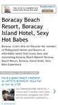 Mobile Screenshot of boracay-beaches.blogspot.com