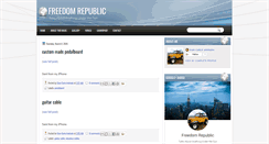 Desktop Screenshot of freedom-republic.blogspot.com