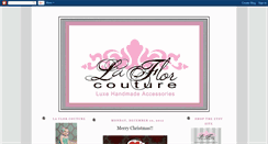 Desktop Screenshot of laflorcouture.blogspot.com