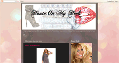Desktop Screenshot of hauteonmyheels.blogspot.com