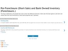 Tablet Screenshot of countrywideforeclosures.blogspot.com