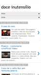 Mobile Screenshot of doceinutensilio.blogspot.com