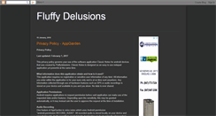 Desktop Screenshot of fluffydelusions.blogspot.com