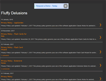 Tablet Screenshot of fluffydelusions.blogspot.com